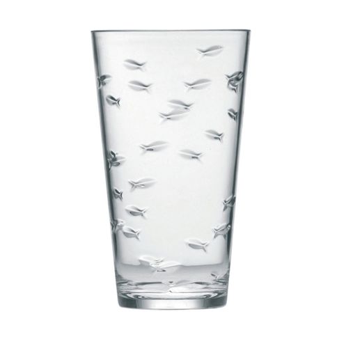 Copo Alto 560ml em Acrílico Peixe 3D Kenya