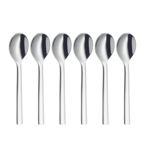 Conjunto de Colheres 6 Peças para Café Nuova em Aço Inox WMF