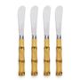 CONJUNTO-DE-4-ESPATULAS-PARA-PATE-EM-ACO-INOX-BAMBOO-KENYA