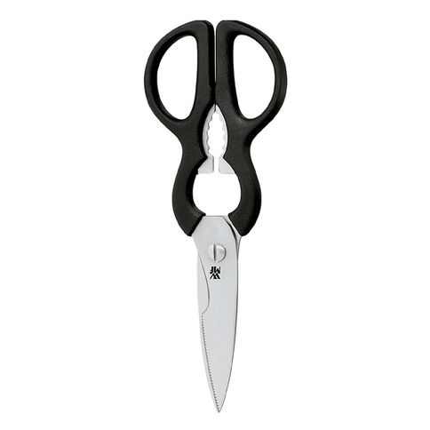 Tesoura para Cozinha em Aço Inox WMF Preta