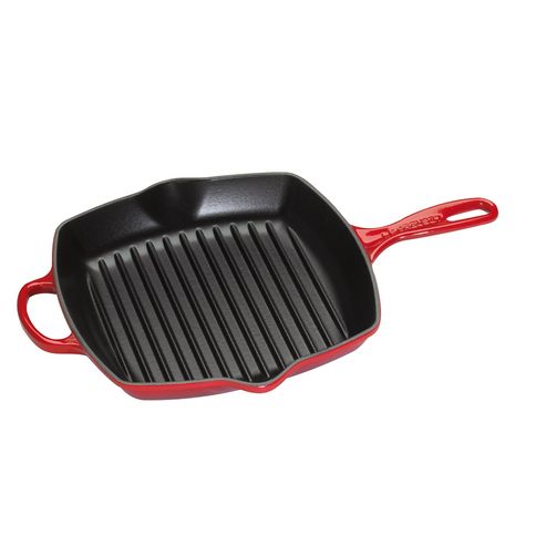 Grelha Quadrada Signature 26cm de Indução Le Creuset Vermelho