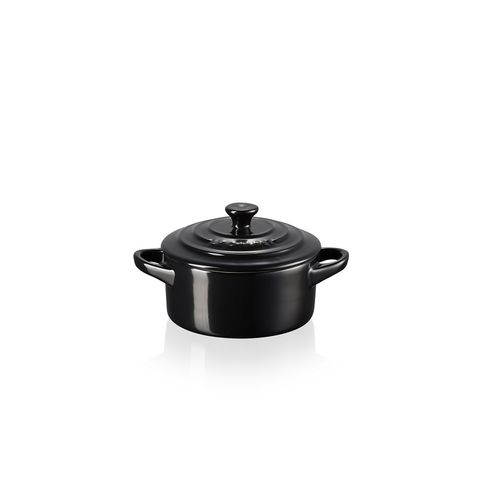 Mini Cocotte em Cerâmica 10cm Le Creuset Preto