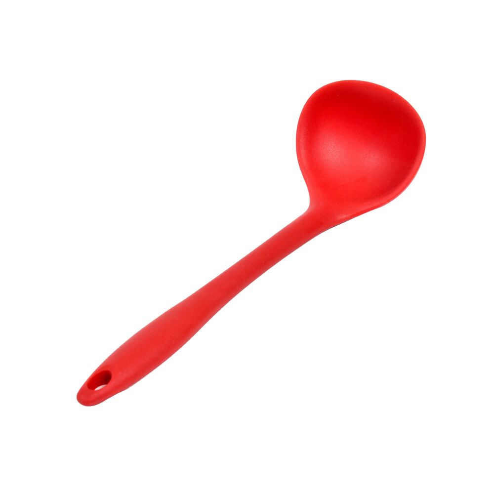 Conjunto com 9 Utensílios em Silicone Kenya Vermelho hamcassab