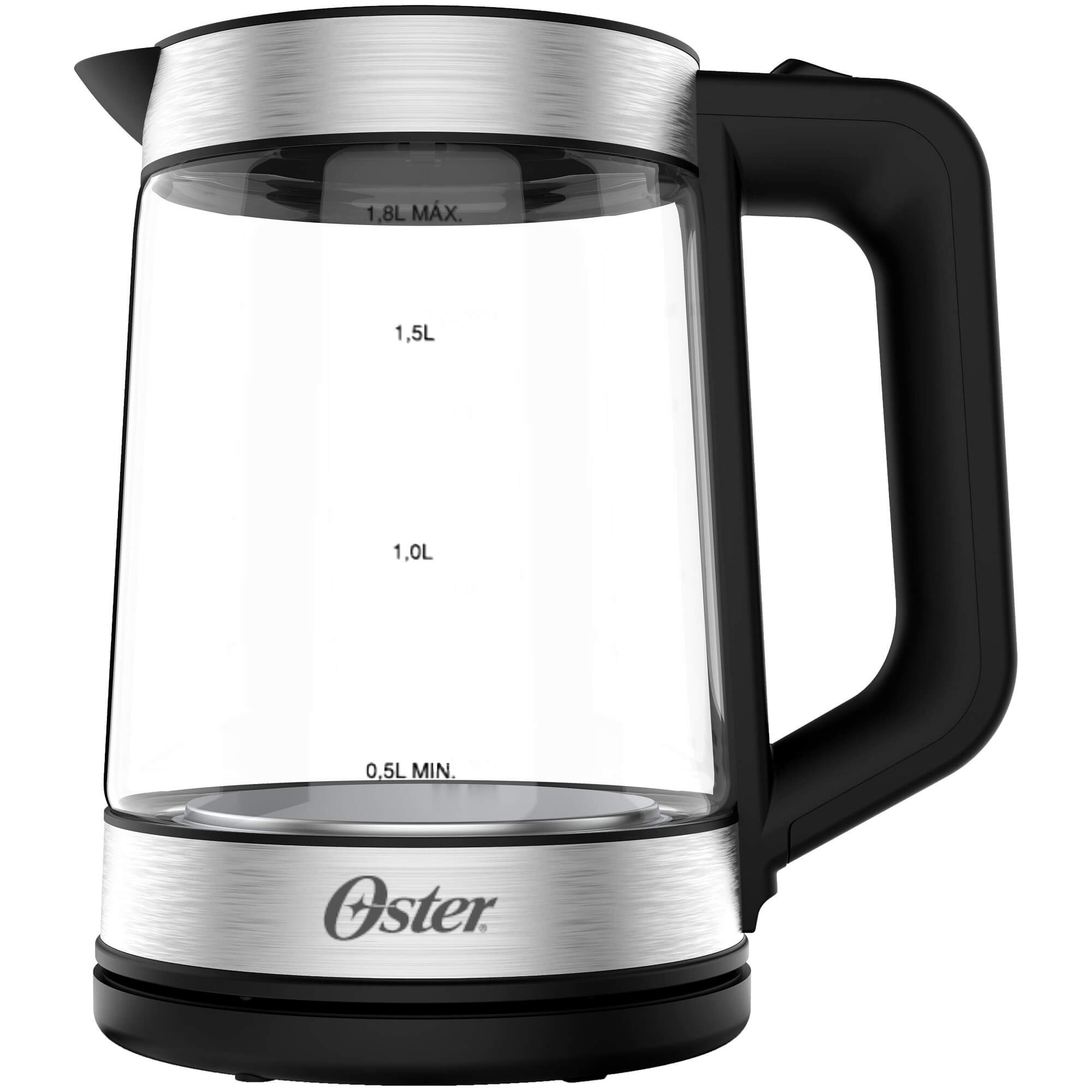 Chaleira Elétrica de Vidro com Infusor 1,8 Litros 127V Oster