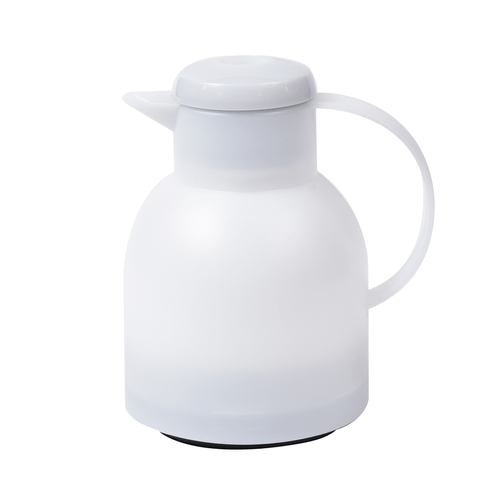 Garrafa Térmica de 1 Litro Quick Press Samba Emsa Branca