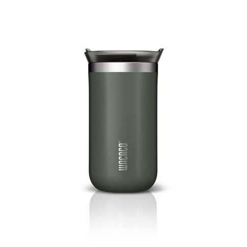 Copo Térmico Octaroma Lungo em Aço Inox 300ml Wacaco Cinza