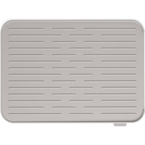 Tapete Escorredor para Louças em Silicone Brabantia Cinza Claro