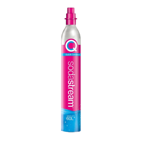 Cilindro Refil de CO2 60 Litros Máquinas Terra/Duo/Art/Gaia Sodastream Rosa