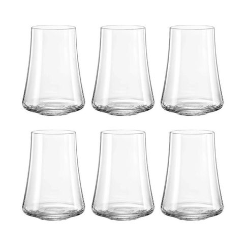 6 Copos Alto Xtra em Cristal 400ml Bohemia