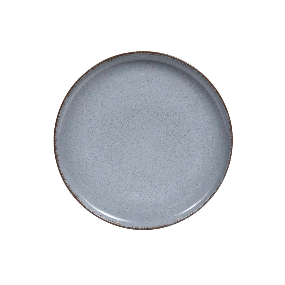 Prato de Sobremesa Mood em Porcelana 19cm Kutahya Azul