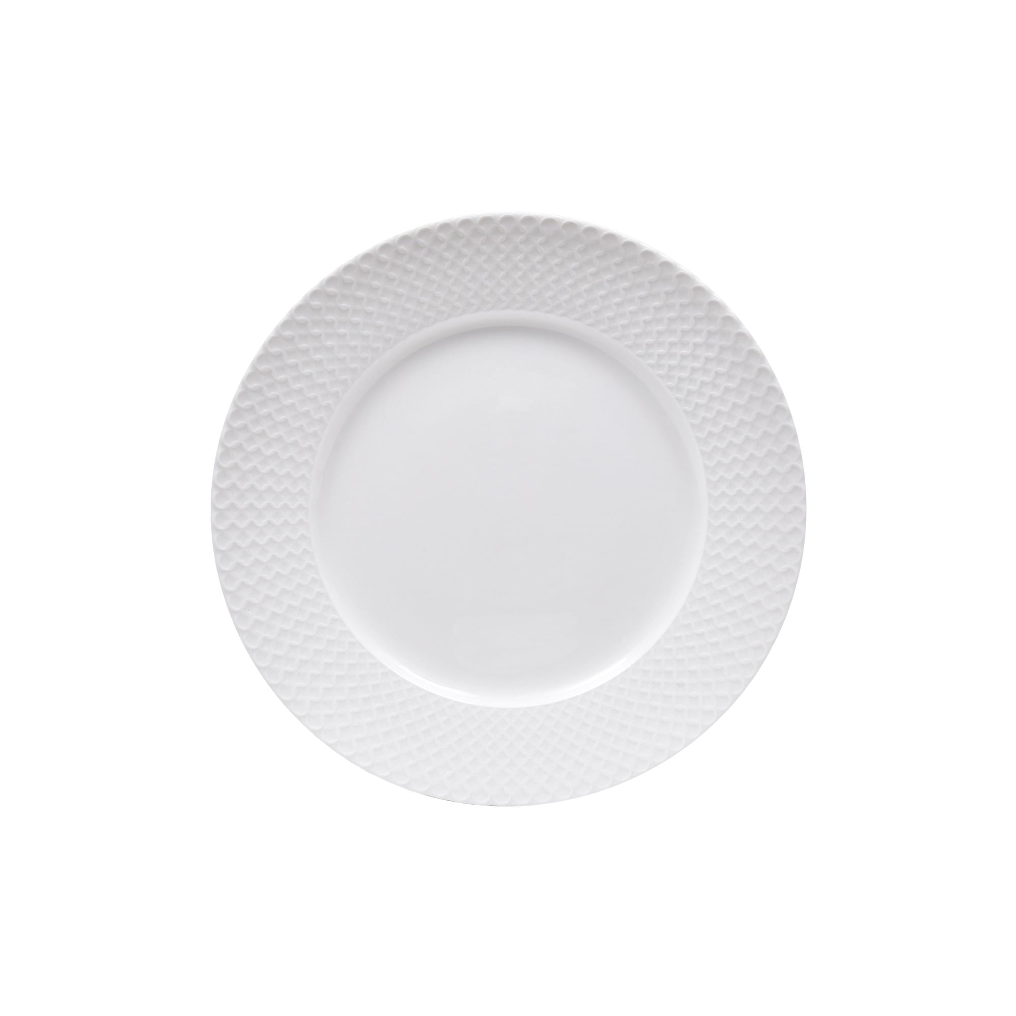 Prato Raso Cannes em Porcelana 25cm Kutahya