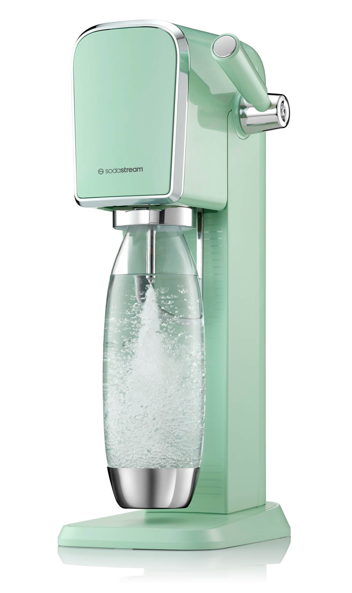 Máquina para Gaseificar Água ART Sodastream Fresh Mint Verde
