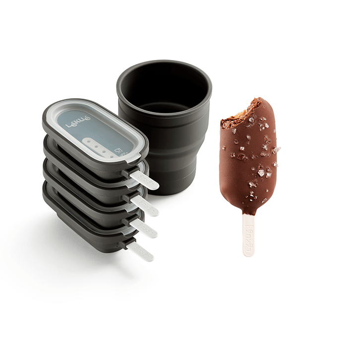 Kit de Formas para Sorvete Creamy em Silicone Lékué