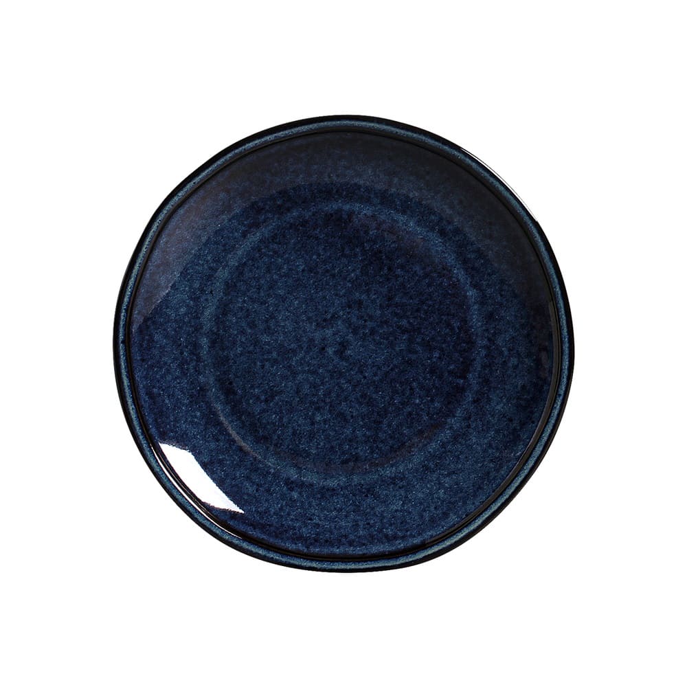 Prato para Sobremesa Daily Happy Stoneware 19,5cm Porto Brasil Azul