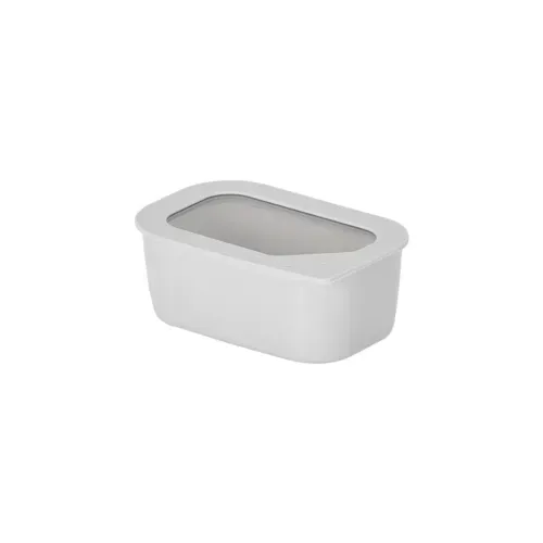 Pote Hermético Fika Retangular em Cerâmica 600ml Bege Neoflam