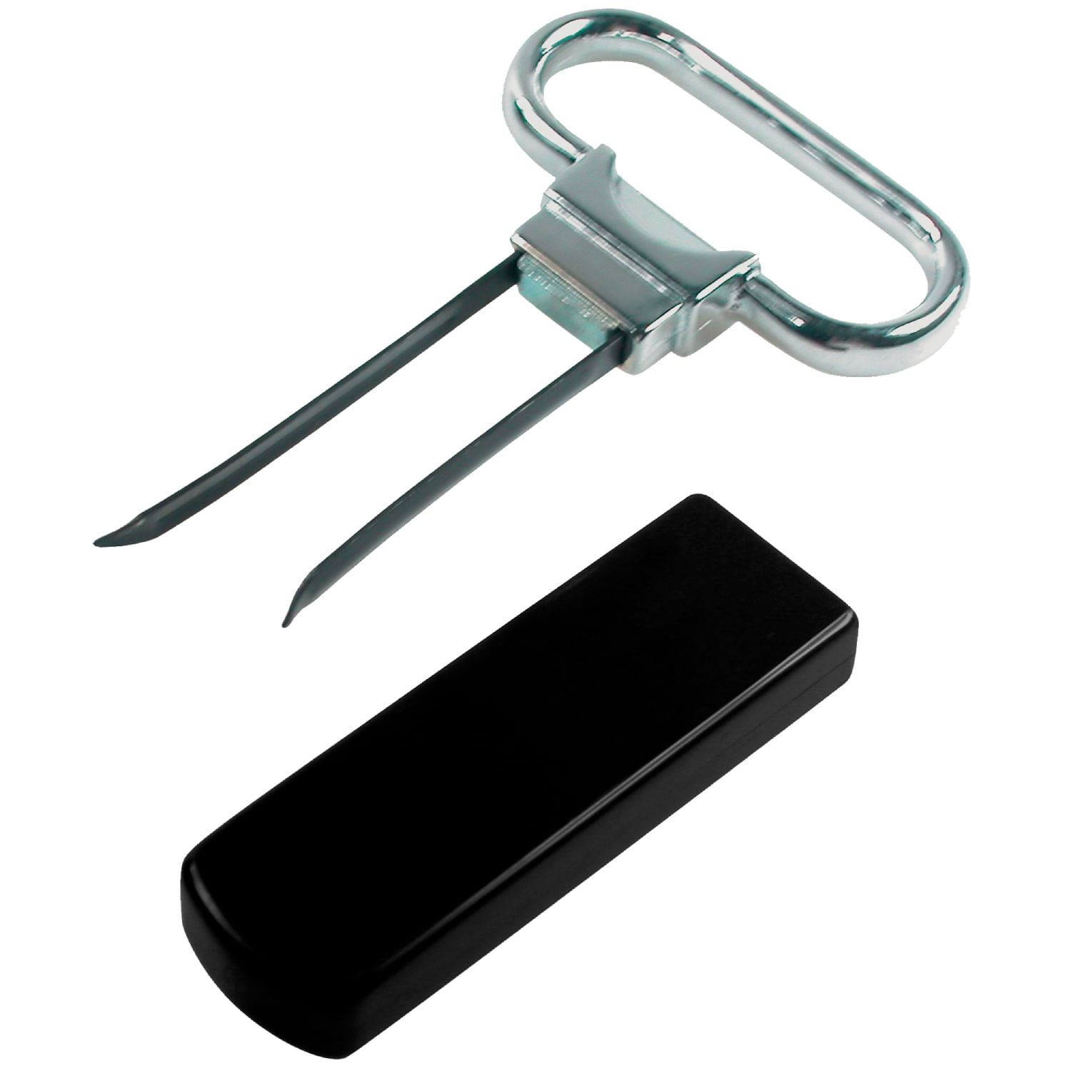 Saca-Rolhas Bilame em Inox 11cm Fracalanza