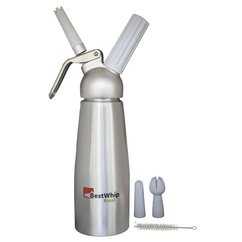 Garrafa para Chantily em Alumínio 500ml Best Whip