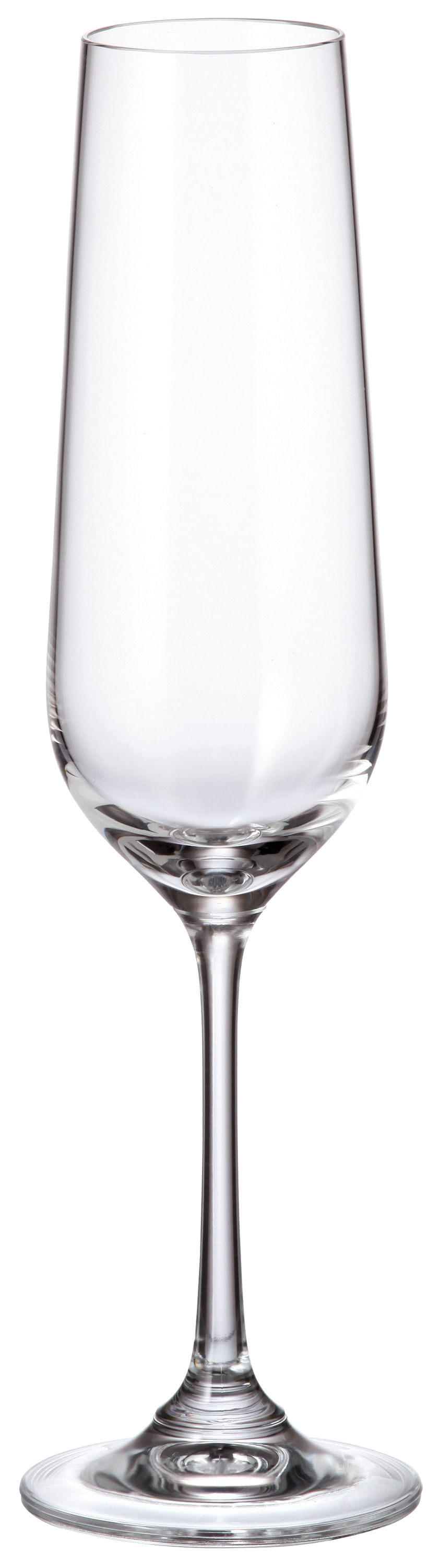 6 Taças de Champagne em Cristal Strix 200ml Bohemia
