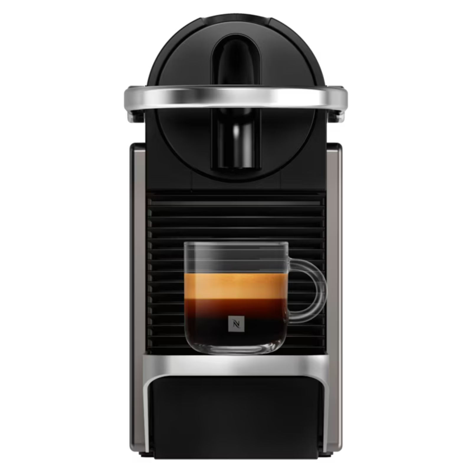 Máquina de Café Espresso Pixie Redesign Titânio 110V Nespresso